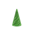 Cone Fidget Pyramid - Green